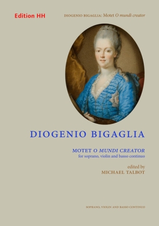 O mundi creator Sopran, Violine und Basso continuo Partitur und Stimmen