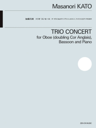 Trio Concert Oboe (Englischhorn), Fagott und Klavier Partitur und Stimmen