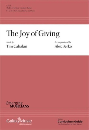 The Joy of Giving Gemischter Chor mit Klavier/Orgel Chorpartitur