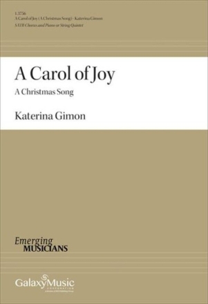 A Carol of Joy Gemischter Chor mit Ensemble Chorpartitur