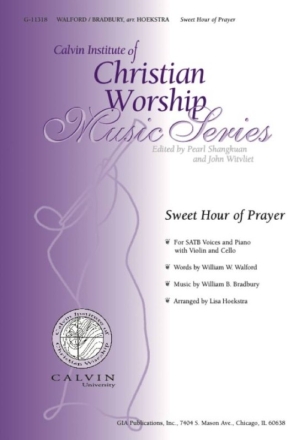 Sweet Hour of Prayer - Instrument edition Gemischter Chor mit Klavier/Orgel Stimmensatz