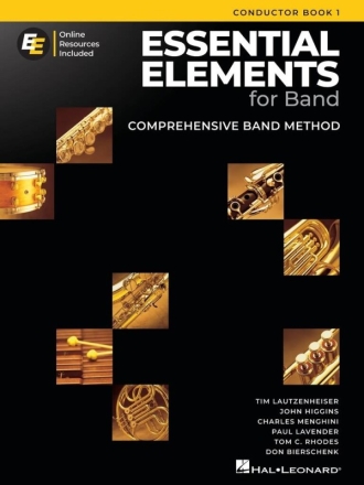 Essential Elements for Band - Conductor Book 1 Blasorchester Buch und Medien Online