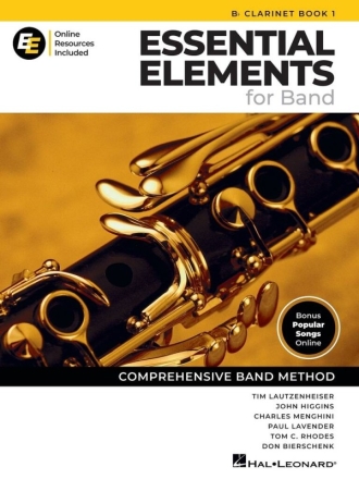 Essential Elements for Band - Bb Clarinet Book 1 Klarinette Buch und Medien Online