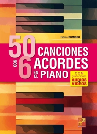 50 canciones con 6 acordes en el piano Klavier Buch und Medien Online
