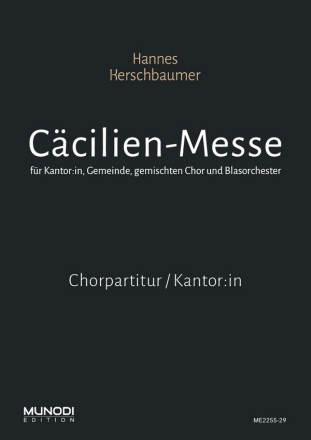 CM - Chorpartitur / Kantor:in  Ausgabe fr Blasorchester