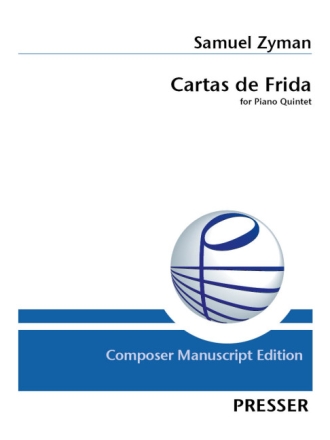 Cartas de Frida Klavierquintett Partitur und Stimmen