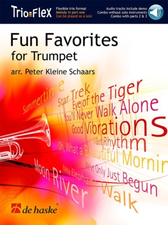 Fun Favorites for Trumpet (+Online-Audio) fr 1-3 Trompeten Partitur