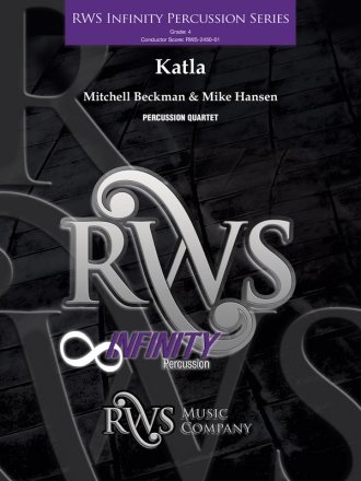 Katla (perc ens sc) Percussion ensemble