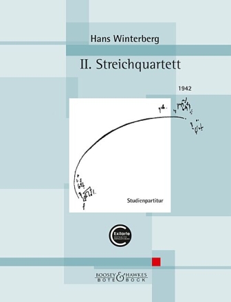 2. Streichquartett (1942) fr Streichquartett Studienpartitur