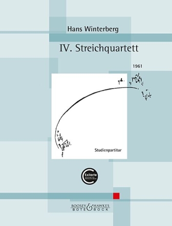 4. Streichquartett (1961) fr Streichquartett Studienpartitur
