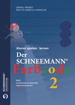 Schneemann-Farbcode Band 2 fr Klavier