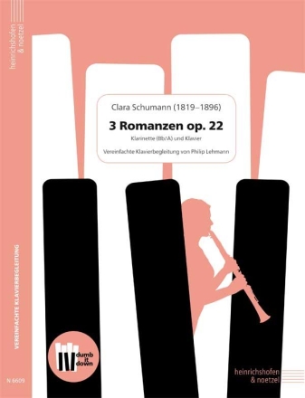 3 Romanzen op.22 (+QR-Codes) fr Klarinette (Bb/A) und Klavier