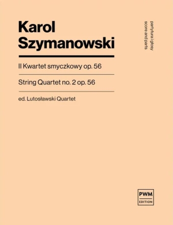 Stsring Quartet in op.56 for string quartet score and parts