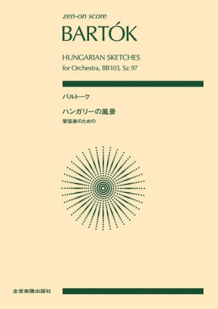 Hungarian Sketches Orchester Taschenpartitur