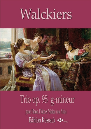 Trio in g Minor op.95 for piano, flute and violin (or viola) piano score and parts