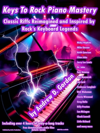 Keys to Rock Piano Mastery Klavier Buch und Online-Audio