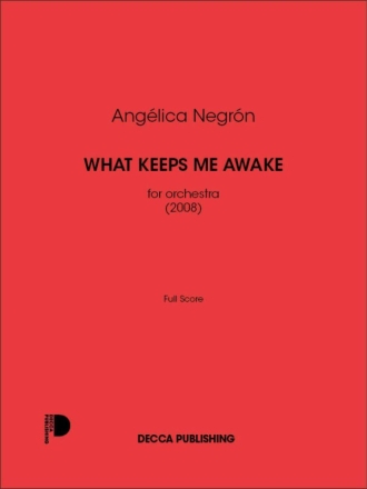 What Keeps Me Awake Orchester Buch