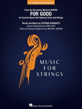 For Good (from Wicked) String PAK Streichorchester Partitur und Stimmen