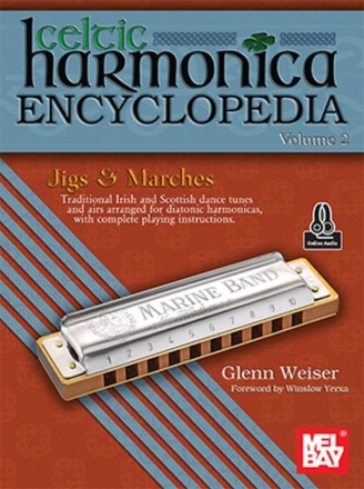 Celtic Harmonica Encyclopedia Volume 2 Mundharmonika Buch und Online-Audio