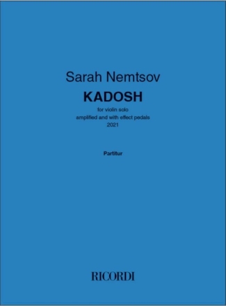 Kadosh Violine mit Begleitung Buch