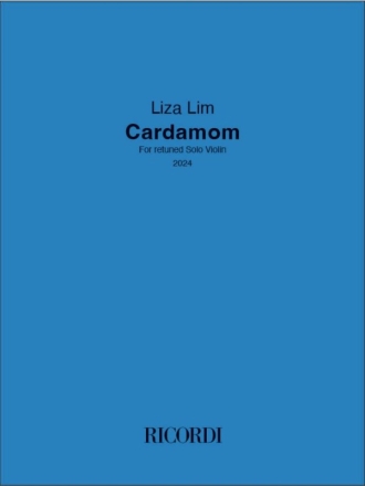 Cardamom Violine Buch