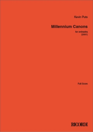 Millennium Canons Orchester Partitur