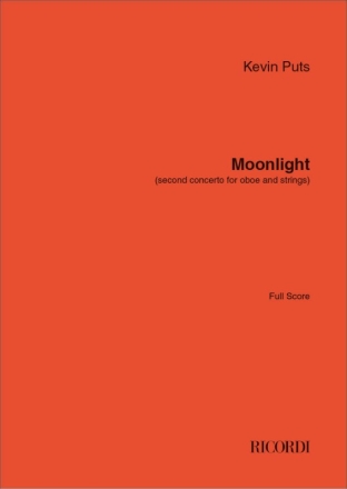 Moonlight (Second Concerto for Oboe and Strings) Streichensemble Partitur