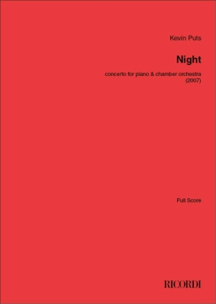 Night Orchester mit Solo Partitur