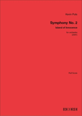 Symphony No. 2: Island of Innocence Orchester Partitur