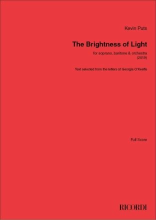 The Brightness of Light Orchester mit Gesang Partitur