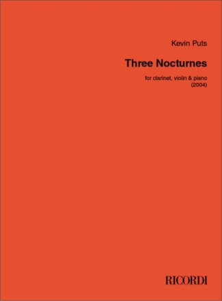 Three Nocturnes Kammerensemble Partitur und Stimmen