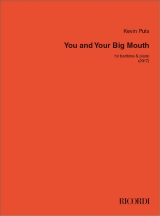 You and Your Big Mouth Gesang mit Klavier Buch