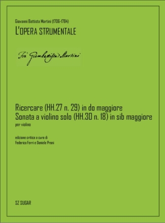 Sonate Violine Partitur