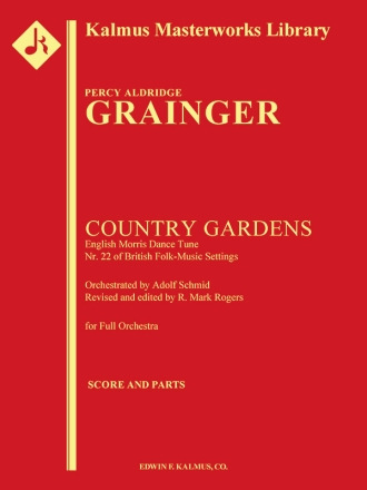 Country Gardens (Schmid orch) F/O Full Orchestra