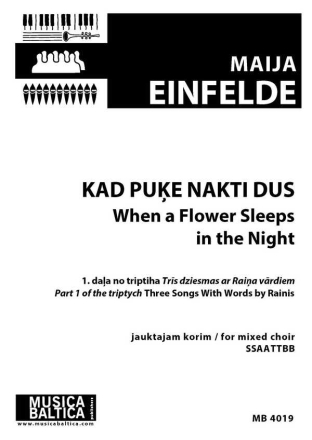 Kad puke nakti dus (When a Flower Sleeps in the Night) Stimme