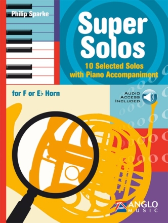 Super Solos Horn mit Begleitung Buch,  Einzelstimme und Online-Audio