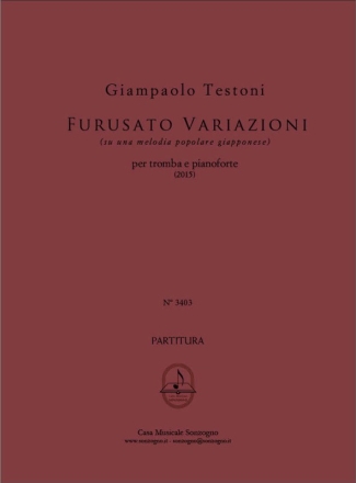 Furusato Variazioni Trompete mit Begleitung Buch und Einzelstimme(n)