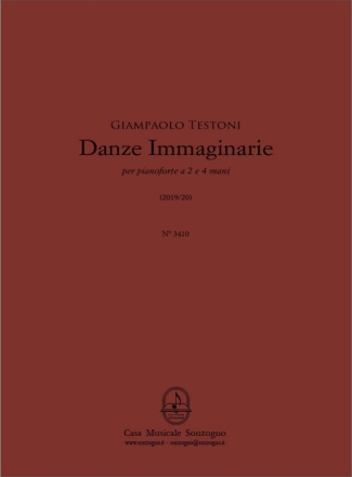 Danze Immaginarie Klavier vierhndig Buch