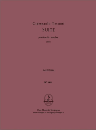 Suite Cello mit Begleitung Buch und Einzelstimme(n)
