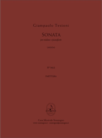 Sonata Violine mit Begleitung Buch und Einzelstimme(n)
