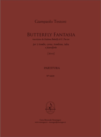 Butterfly Fantasia Blechblser Ensemble Partitur und Stimmen