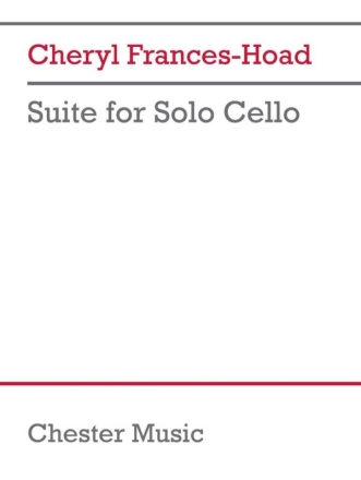 Suite for Solo Cello Cello Buch