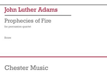 Prophecies of Fire Percussion Ensemble Partitur
