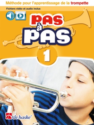 Pas  Pas 1 Trompette Trompete Buch und Online-Audio