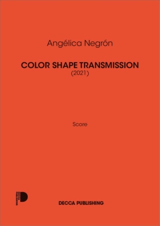 Color shape transmission Kammerensemble Partitur