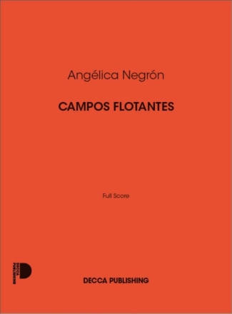 Campos Flotantes Orchester Partitur