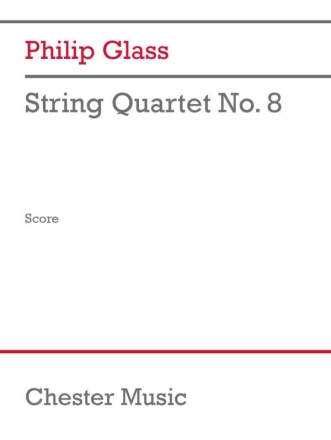 String Quartet No. 8 Streichquartett Partitur