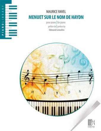 Menuet sur le nom de Haydn Klavier Buch
