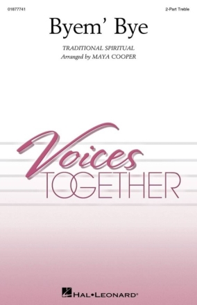 Byem' Bye Gemischter Chor mit Begleitung Chorpartitur