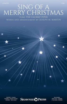 Sing of a Merry Christmas Mnnerchor mit Begleitung Chorpartitur